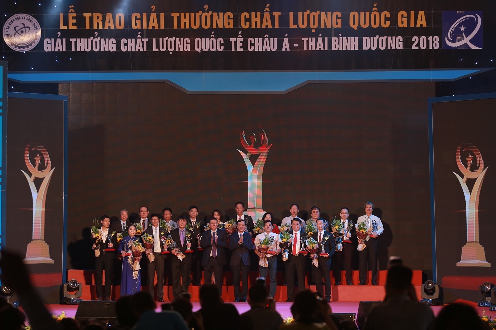  Lễ trao Giải thưởng Chất lượng Quốc gia năm 2018