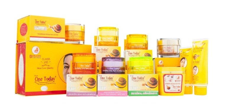 D&ograve;ng sản phẩm One Today được Mỹ phẩm Đăng Dương quảng c&aacute;o l&agrave; trị mụn. Ảnh chụp m&agrave;n h&igrave;nh