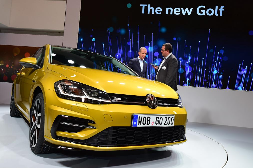 &Ocirc; t&ocirc; Volkswagen Golf do C&ocirc;ng ty này nhập khẩu v&agrave; ph&acirc;n phối bị thu h&ocirc;̀i. Ảnh ST