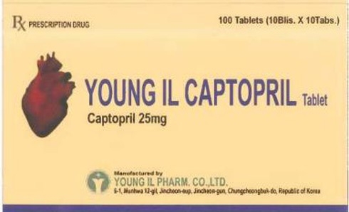 Young IL CaptopriL Tablet được sản xuất kh&ocirc;ng đạt chất lượng 