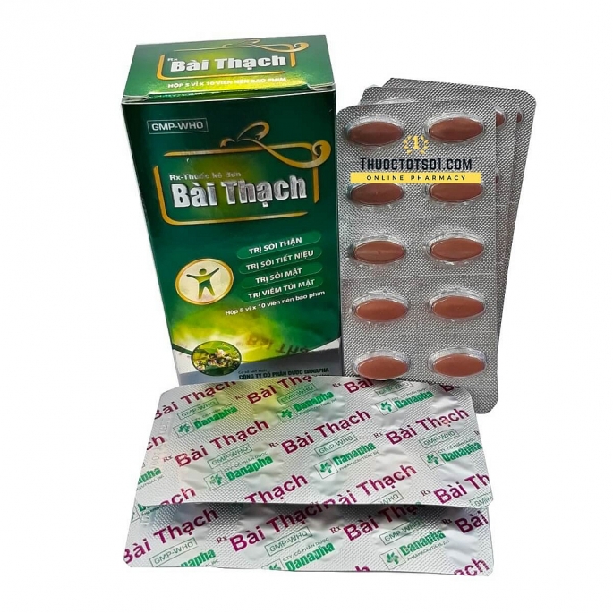 Thu hồi thuốc vi&ecirc;n n&eacute;n B&agrave;i Thạch do C&ocirc;ng ty Dược Danapha sản xuất 