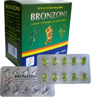 Dược phẩm Đ&ocirc;ng Nam sản xu&acirc;́t thuốc vi&ecirc;n nang mềm Bronzoni vi phạm ch&acirc;́t lượng