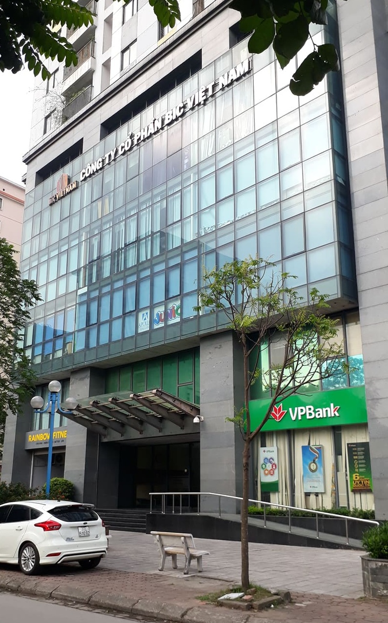  Trụ sở C&ocirc;ng ty CP BIC Vi&ecirc;̣t Nam