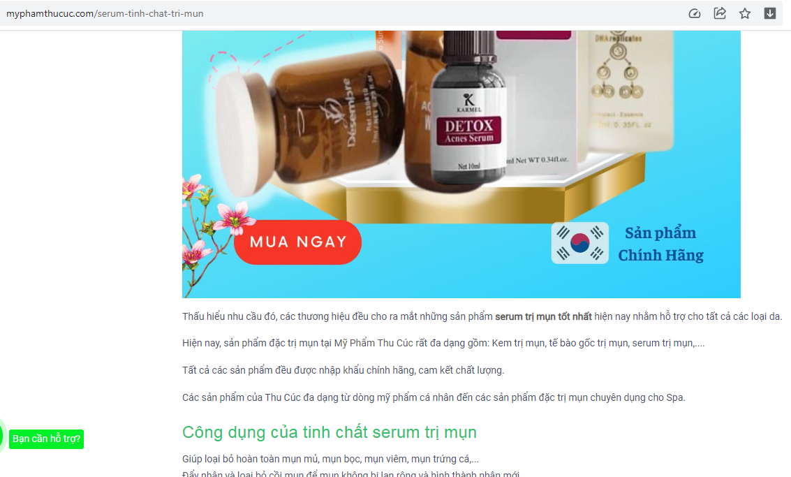 Mỹ phẩm Thu C&uacute;c quảng c&aacute;o c&ocirc;ng dụng 13Win21 con - Tri ân hội viên mỗi tháng 2000 tỷ như thuốc chữa bệnh. H&igrave;nh ảnh chụp từ trang website