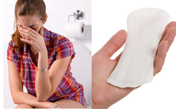 Băng vệ sinh c&oacute; thể g&acirc;y vi&ecirc;m nhiễm v&ugrave;ng k&iacute;n
