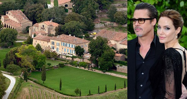 Nh&agrave; của sao Brad Pitt - Angelina Jolie nằm ở miền nam nước Ph&aacute;p