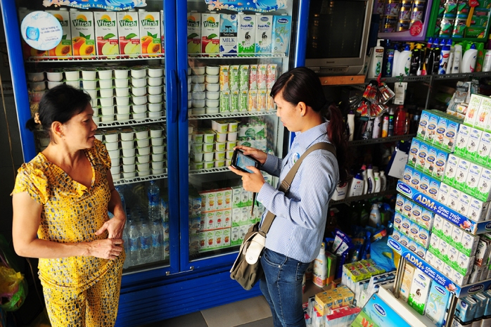 Vinamilk d&ugrave;ng phần mềm quản l&yacute; b&aacute;n h&agrave;ng của viettel
