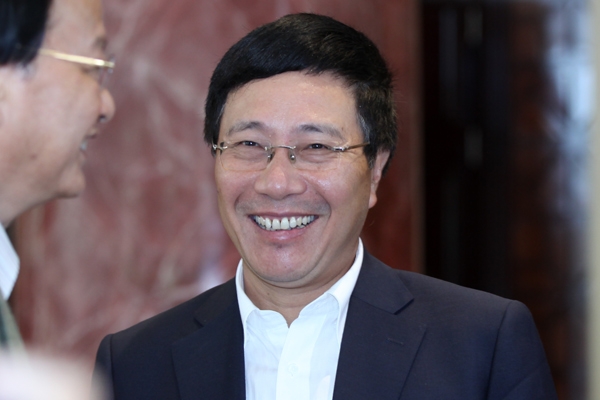Ph&oacute; Thủ tướng, Bộ trưởng Bộ Ngoại giao Phạm B&igrave;nh Minh
