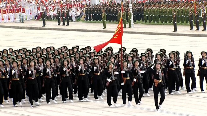 Các nữ du kích miền Nam