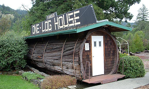 Nhà khúc cây ở California, Mỹ là ngôi nhà di động hình thù kì lạ, sáng tạo nhất thế giới