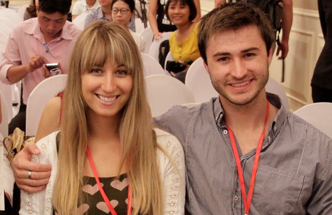  Em g&aacute;i Nick - Michelle v&agrave; chồng (Daniel Deuschle).