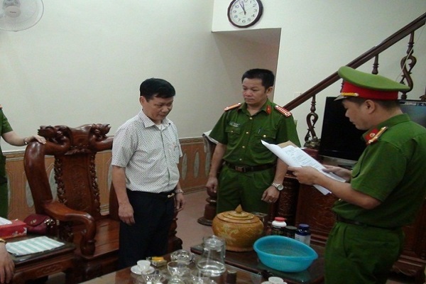 Hai l&atilde;nh đạo C&ocirc;ng ty xổ số kiến thiết H&agrave; Giang vừa bị bắt