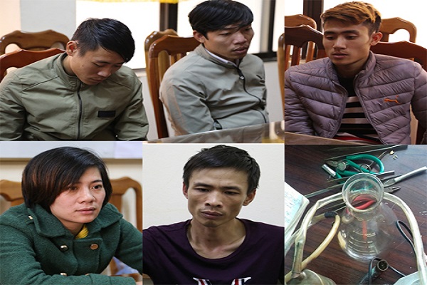 Kỹ xảo tr&aacute;o v&agrave;ng giả lấy v&agrave;ng thật của nh&oacute;m lừa đảo bị lật tẩy