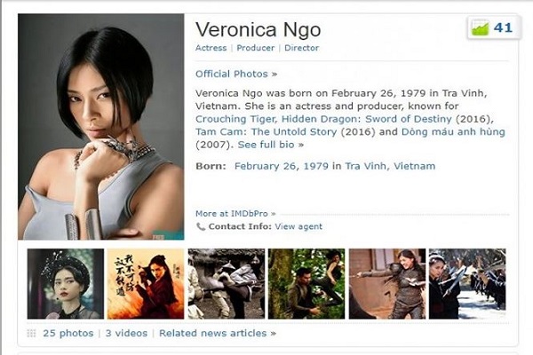 Ng&ocirc; Thanh V&acirc;n g&acirc;y sốt cho kh&aacute;n giả Việt v&igrave; 'vượt mặt' nhiều ng&ocirc;i sao Hollywood