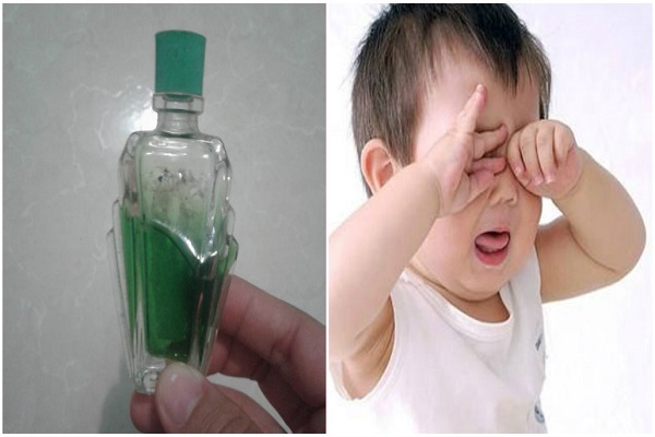 Cha mẹ cẩn trọng: Dầu gi&oacute; c&oacute; thể g&acirc;y tổn thương mắt cho trẻ