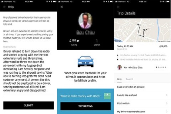 Sự thật việc si&ecirc;u mẫu H&agrave; Anh tố bị t&agrave;i xế Uber đuổi xuống đường 