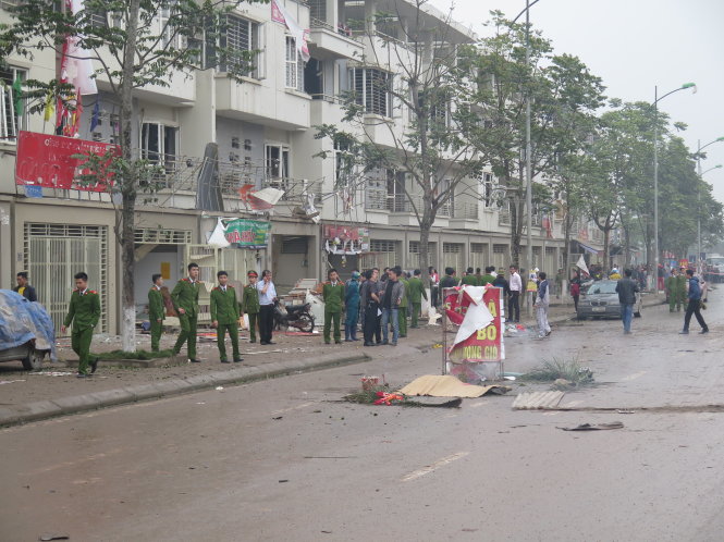 Thi thể một người thiệt mạng trên đường
