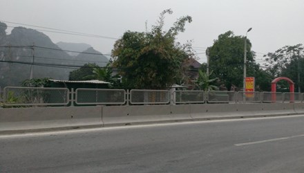 Đoạn đường nơi xảy ra vụ việc