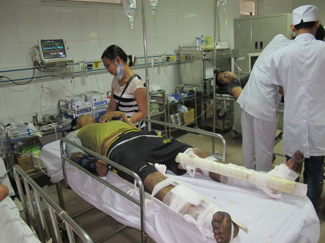 Nạn nh&acirc;n sống s&oacute;t nhớ lại gi&acirc;y ph&uacute;t xe kh&aacute;ch ph&aacute;t nổ kinh ho&agrave;ng