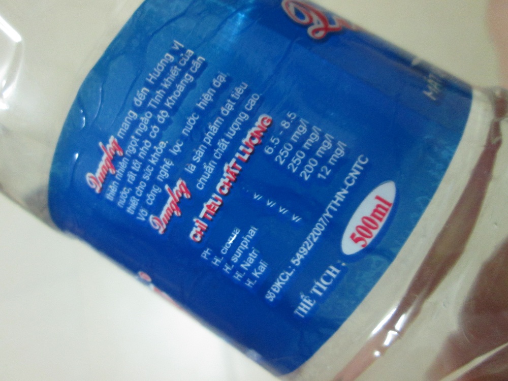 Nước tinh khiết Quaglog bị phản &aacute;nh kh&ocirc;ng đảm bảo an to&agrave;n chất lượng