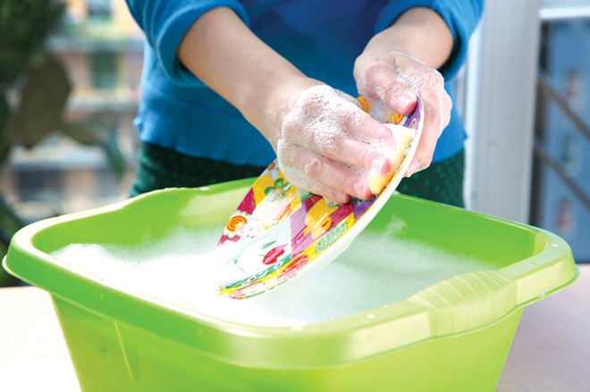 Tác hại của nước rửa chén Tác hại của nước rửa chén
