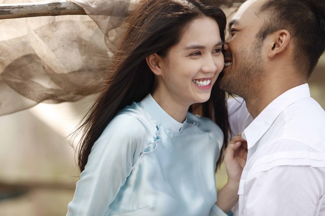 Ngọc Trinh đ&oacute;ng cảnh t&igrave;nh tứ với ảo thuật gia Việt kiều điển trai Petey Majik Nguyễn 
