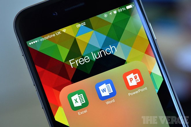 Bộ ứng dụng Microsoft Office miễn phí trên các thiết bị di động chạy Android và iOS