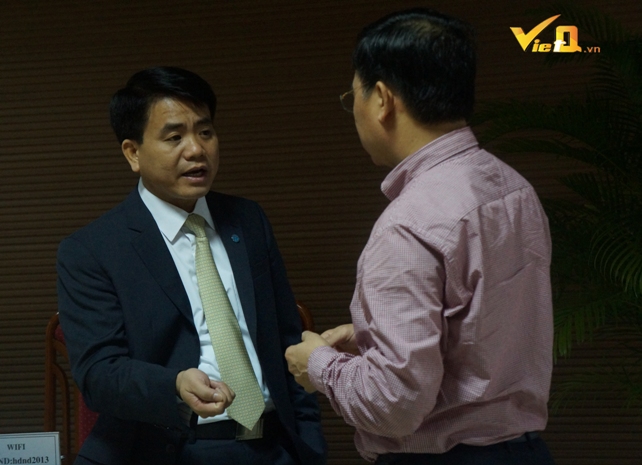 chủ tịch h&agrave; nội nguyễn đức chung