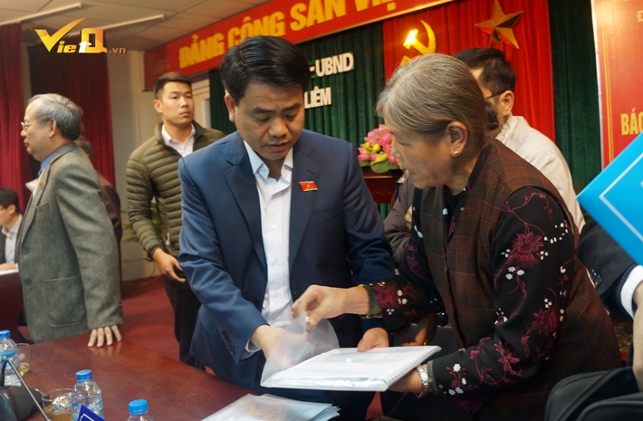 tiếp x&uacute;c cử tri h&agrave; nội