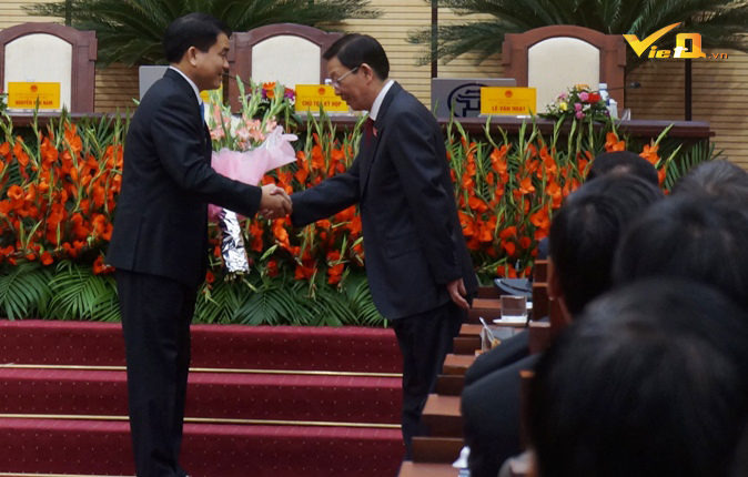 bầu chủ tịch h&agrave; nội