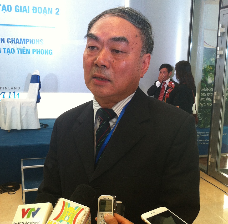 &Ocirc;ng Trần Quốc Thắng - Nguy&ecirc;n Thứ trưởng Bộ Khoa học v&agrave; C&ocirc;ng nghệ (KH&CN), hiện l&agrave; Gi&aacute;m đốc dự &aacute;n Đổi mới s&aacute;ng tạo Việt Nam &ndash; Phần Lan (IPP)