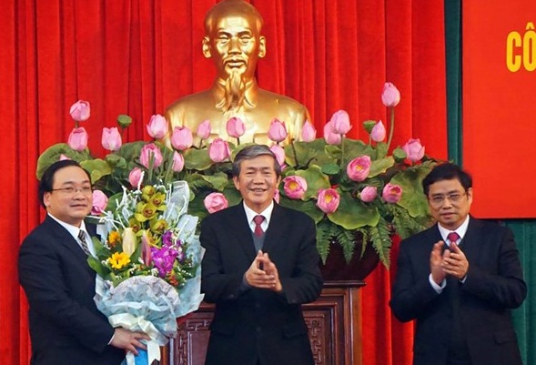 Ph&oacute; Thủ tướng Ho&agrave;ng Trung Hải l&agrave;m B&iacute; thư Th&agrave;nh ủy H&agrave; Nội