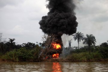 S&ocirc;ng Delta Niger trở n&ecirc;n &ocirc; nhiễm bởi ng&agrave;nh chế biến dầu