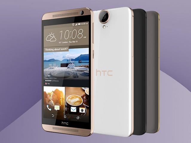 HTC One E9 Plus c&oacute; thiết kế kết hợp giữa kim loại v&agrave; vỏ nhựa