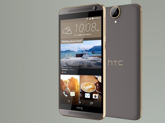 HTC One E9 Plus mang thiết kế đặc trưng của d&ograve;ng HTC One