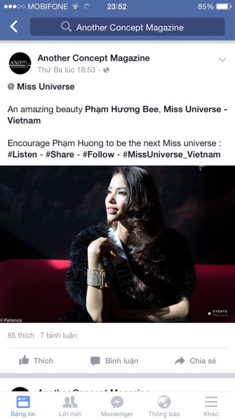 Phạm Hương &lsquo;lọt mắt xanh&rsquo; tạp ch&iacute; nổi tiếng thế giới