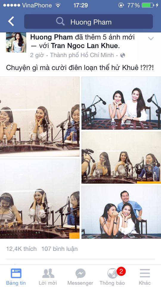 Phạm Hương &lsquo;tung&rsquo; bằng chứng x&oacute;a bỏ tin đồn hiềm kh&iacute;ch với Lan Khu&ecirc;