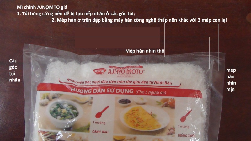 Ph&acirc;n biệt m&igrave; ch&iacute;nh thật giả qua c&aacute;ch đ&oacute;ng g&oacute;i