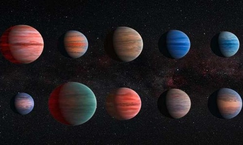 Nh&oacute;m h&agrave;nh tinh kh&iacute; khổng lồ được gọi l&agrave; sao Mộc n&oacute;ng. Ảnh: ESA/Hubble/NASA