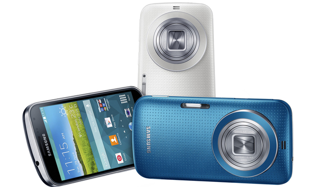 Samsung Galaxy K Zoom c&oacute; zoom quang tới 10X