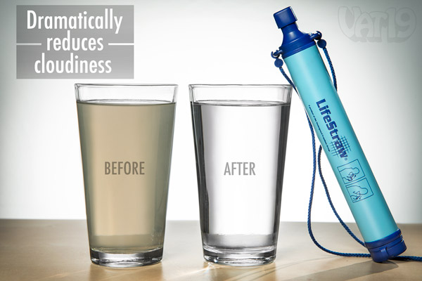 Phát minh hữu ích ống lọc nước LifeStraw có khả năng lọc nước ô nhiễm thành nước uống sạch và tinh khiết Phát minh hữu ích ống lọc nước LifeStraw có khả năng lọc nước ô nhiễm thành nước uống sạch và tinh khiết