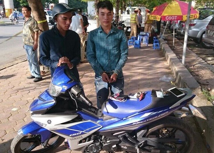 Hai đối tượng Nguyễn Tiến Thanh v&agrave; Nguyễn C&ocirc;ng Sỹ 
