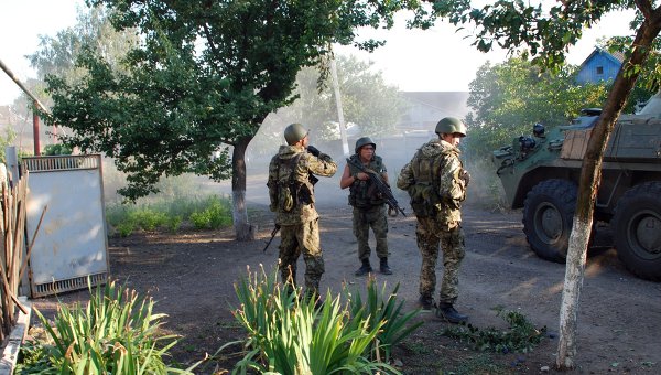 Phe ly khai thân Nga tại Mariupol Phe ly khai thân Nga