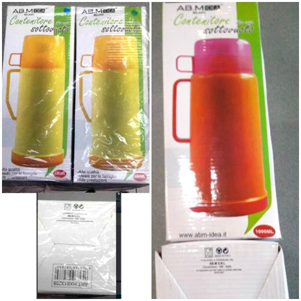 Phích nước nóng Trung Quốc chứa độc chất amiăng bị thu hồi toàn bộ