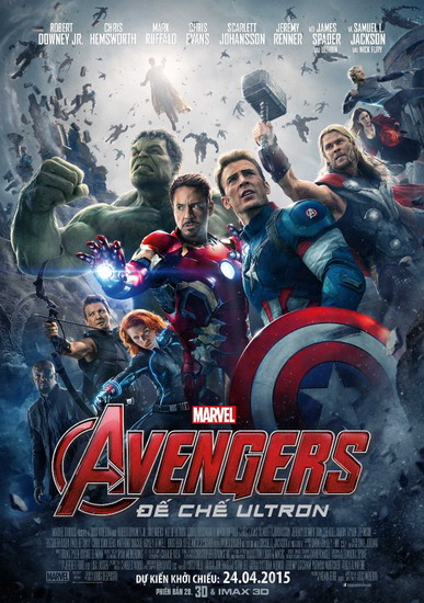 tổng doanh thu tr&ecirc;n to&agrave;n cầu th&igrave; &ldquo;Avengers 2&rdquo; đạt doanh thu gần 627 triệu USD sau 12 ng&agrave;y c&ocirc;ng chiếu.