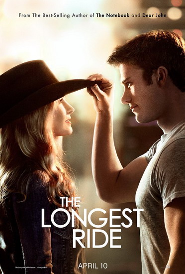 The Longest Ride l&agrave; t&aacute;c phẩm t&igrave;nh cảm nổi bật nhất ở c&aacute;c rạp chiếu th&aacute;ng n&agrave;y