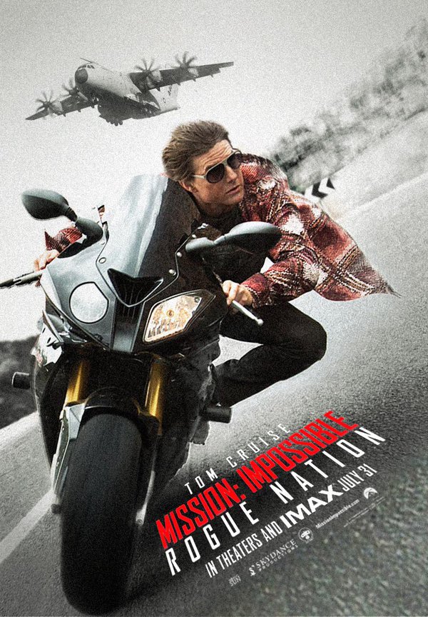 Nam diễn vi&ecirc;n Tom Cruise đ&atilde; c&oacute; những pha dượt đuổi m&atilde;n nh&atilde;n trong Mission Impossible 5