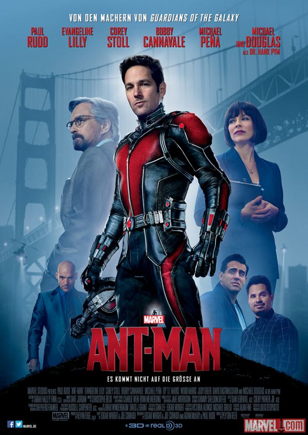 Ant-Man l&agrave; một trong những bộ phim h&agrave;nh động Mỹ g&acirc;y bất ngờ trong năm 2015