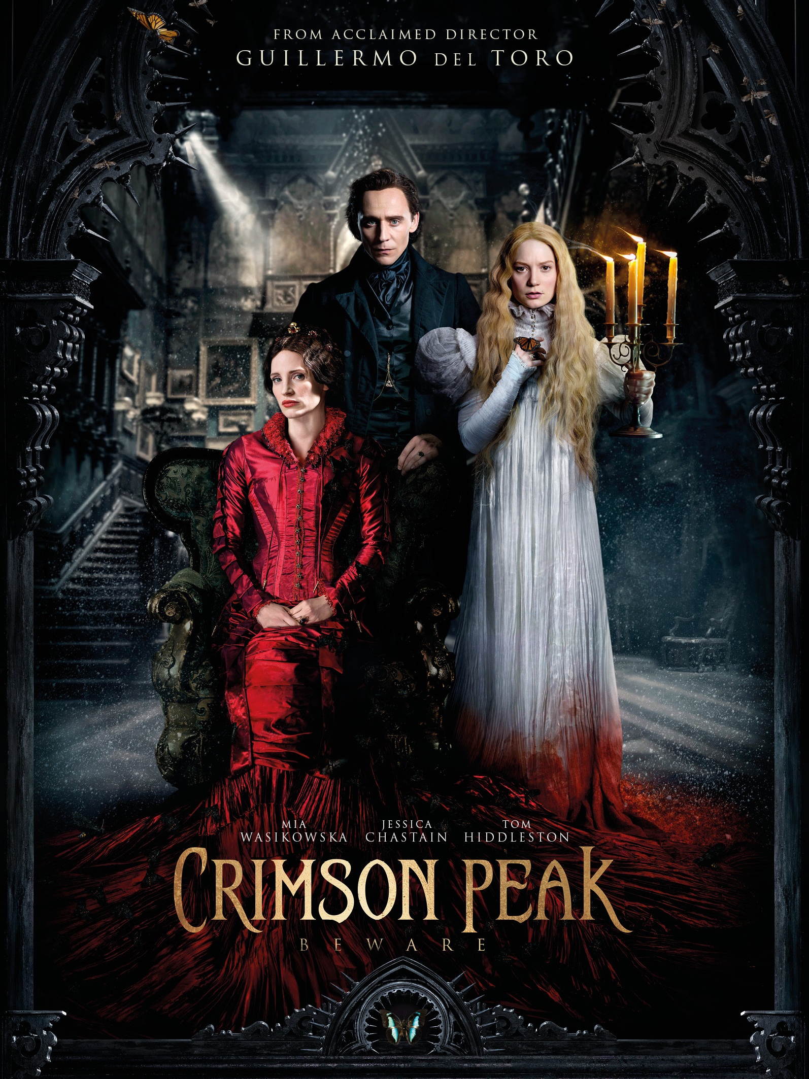 bộ phim kinh dị Crimson Peak sẽ l&agrave; luồng gi&oacute; mới trong dịp Gi&aacute;ng sinh 2015