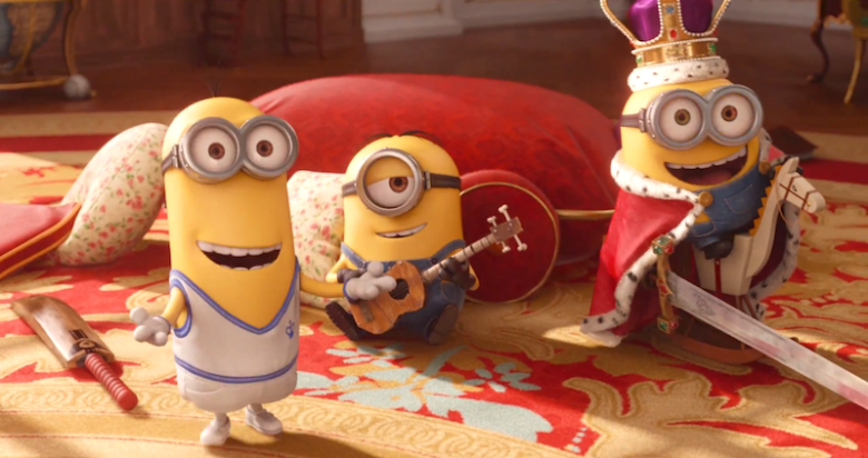 Sức h&uacute;t của Minions đến từ tạo h&igrave;nh ngộ nghĩnh, dễ thương v&agrave; bắt mắt của c&aacute;c nh&acirc;n vật m&agrave;u v&agrave;ng